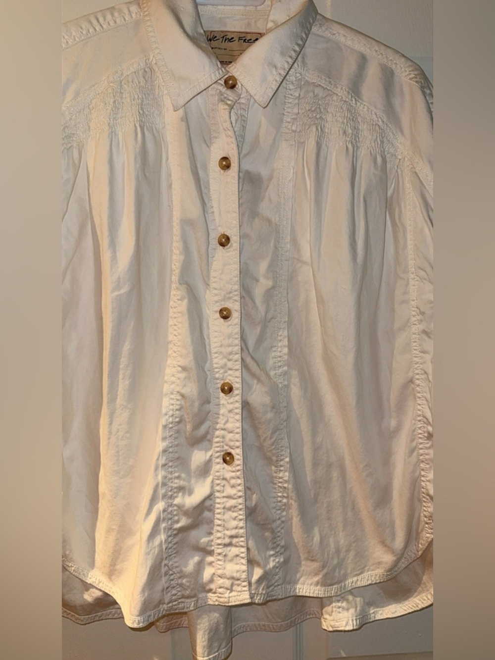 Pristine Immaculate Free People We The Free Sunday Shirt Sold Out Size: XS - Picture 6 of 11